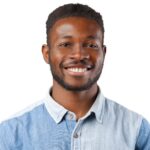 Home young african man